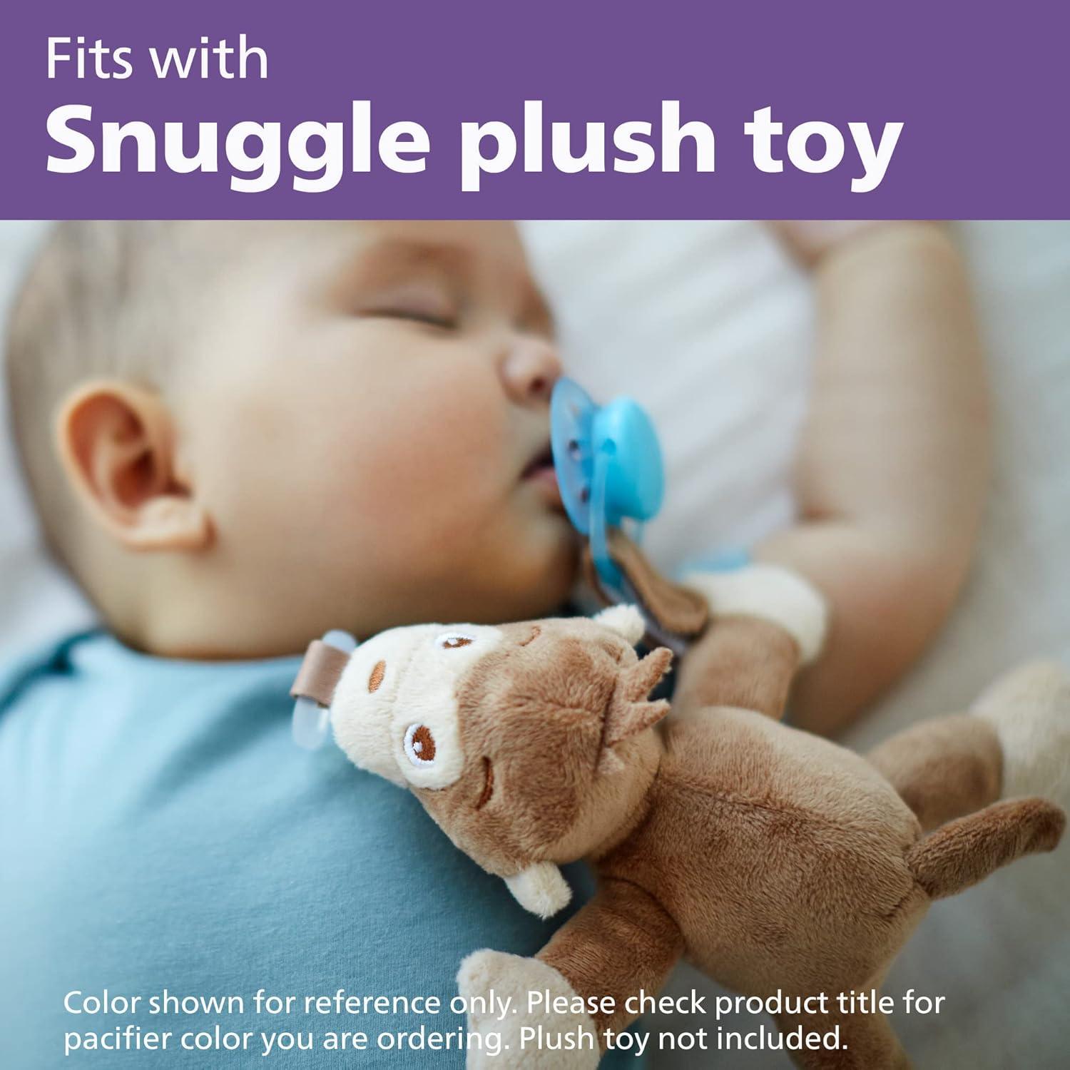 image:imagePhilips AVENT Ultra Soft Pacifier 06 Months Dreams and Happy Designs 4 Pack WhiteGreen SCF22243DreamsHappy