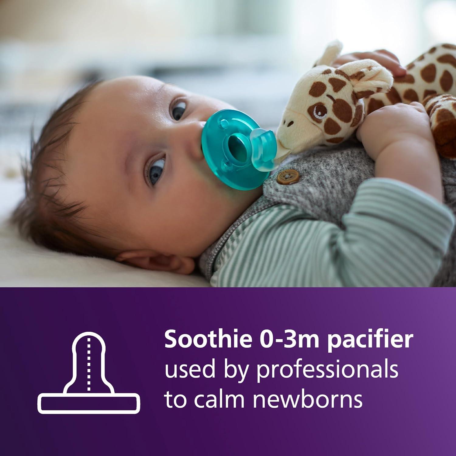 image:imagePhilips Avent Natural Response Baby Gift Set 3X 4oz Bottles with Slow Flow Nipple Level 2 2X 9oz Bottles with Medium Flow Nipple Level 3 2 Extra Nipples 2X Soothie Pacifiers 03m SCD838021 Count Pack of 1
