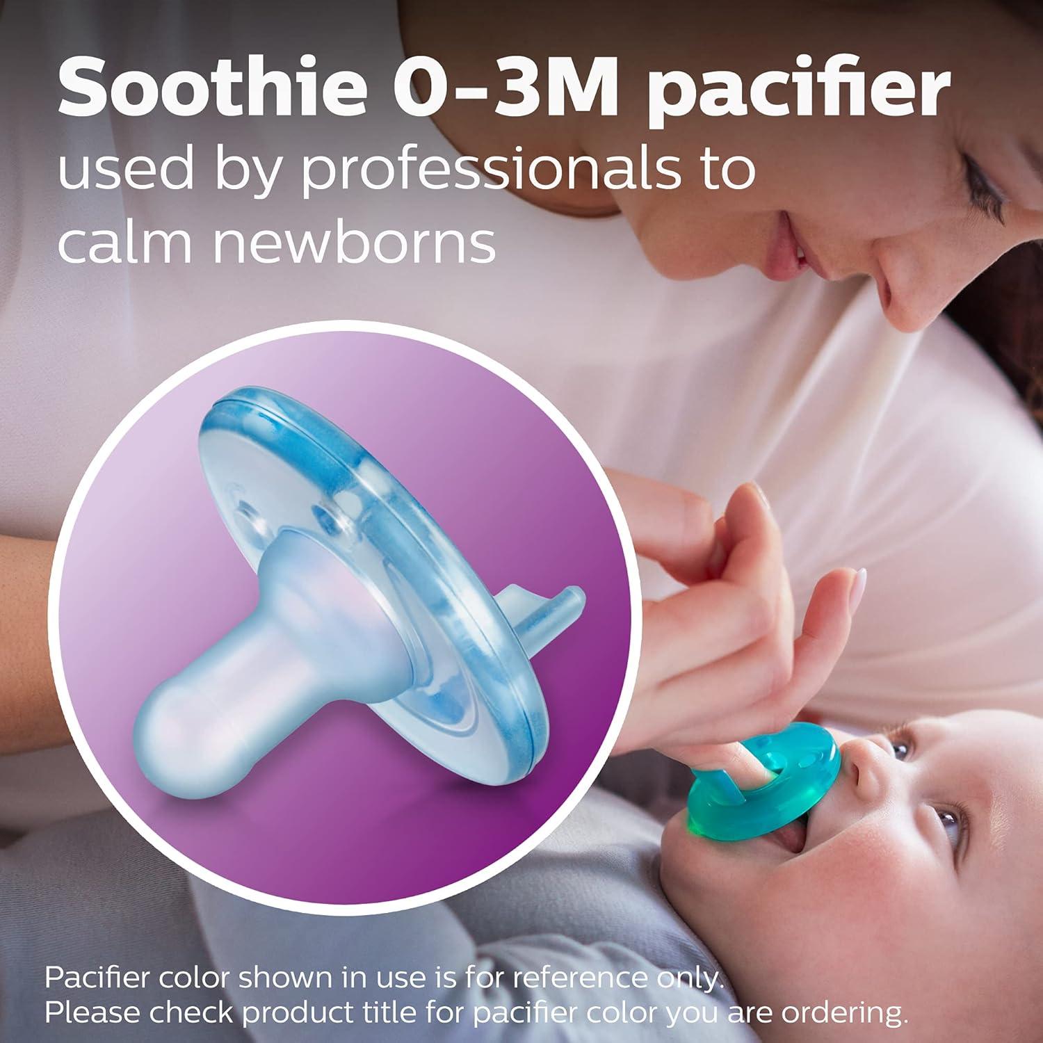 image:imagePhilips Avent Natural Response Baby Gift Set 3X 4oz Pink Bottles with Slow Flow Nipples Flow 2 1x 9oz Pink Bottle with Medium Flow Nipples Flow 3 2X Soothie Pacifiers 03m SCD83803Blue