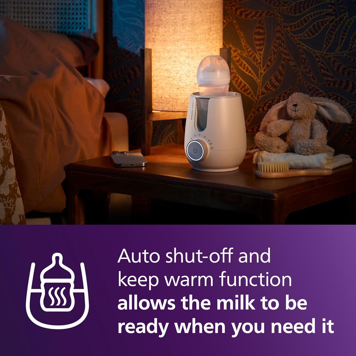 image:imagePhilips Avent Premium 2in1 Warmer amp Sterilizer with HospitalStandard Water Bath Technology Smart Temperature Sensor Hotspots Prevention ChemicalFree Sterilization with Tongs Model SCF35920