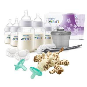 image:imagePhilips AVENT AntiColic Baby Bottle with AirFree Vent Essentials Gift Set SCD30802 WhiteEssentials