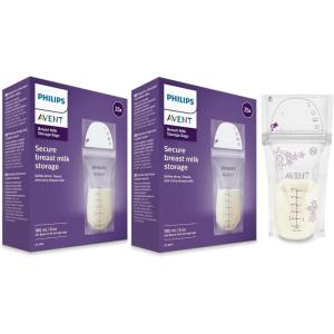 image:imagePhilips Avent Breast Milk Storage Bags 50 Count 6oz180ml SCF603506 Ounce Pack of 50