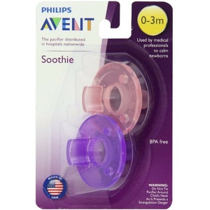 image:imagePhilips Avent BPA Free Soothie PacifierColor May Vary 03m 2 ea